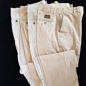 Klein / Claiborne / Dockers - Women's Pants  - Size 8 - Khaki & Camel - Lot of 4